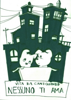 Brodsky Anna - ​Human Dog Alimenta l'Amore e la Scuola del Fumetto