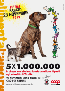 Pet Day 2019 il 23 novembre dona anche tu