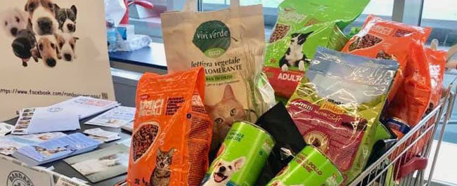 500 chili di Pet Food donati a Randagi Per Caso Onlus