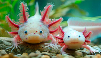 L'axolotl rigenera arti, midollo spinale e cervello senza cicatrici. Scopri il segreto di questa incredibile salamandra.