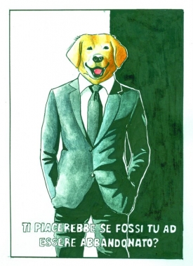 Loreto Paolo - ​Human Dog Alimenta l'Amore e la Scuola del Fumetto