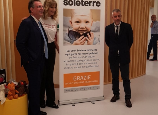 I Fortunelli nel reparto di oncologia pediatrica al San Matteo di Pavia – 02 luglio 2018